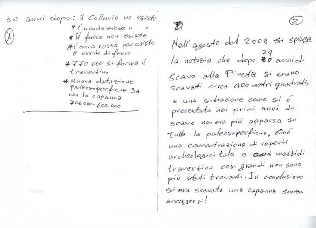 Alberto Solinas: appunti congresso Isernia novembre 2008
