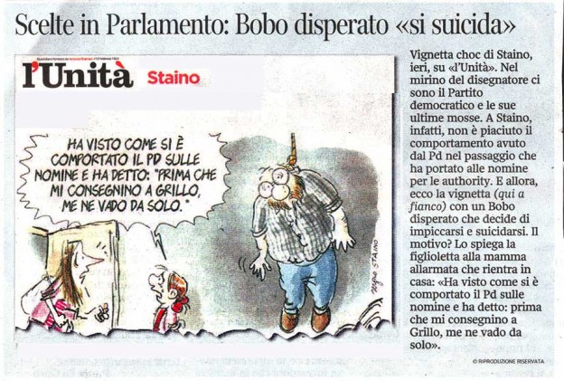 NON RIESCO LEGGERLO DA NESSUNA PARTE: POLITICO SI SUICIDA SPINTO DAL RIMORSO