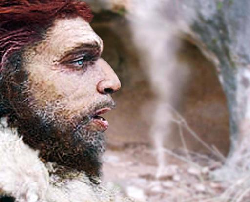 ricostruzione dei neanderthaliani di avesa