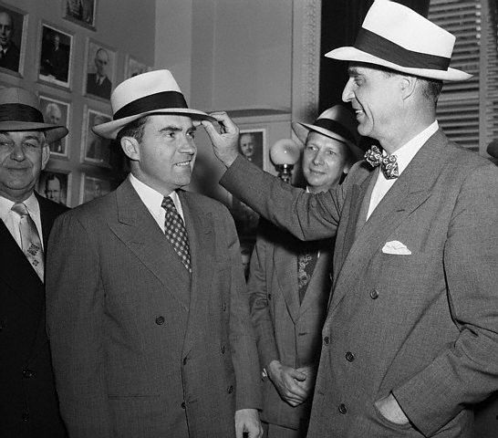 Prescott Bush with Richard Nixon