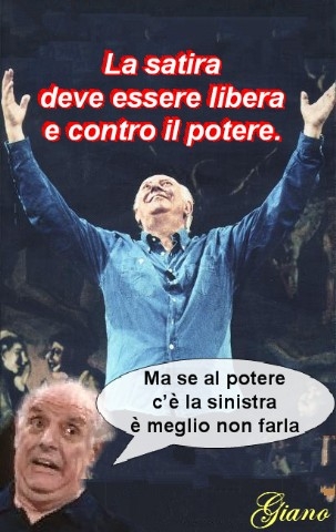 la satira deve essere libera dipende