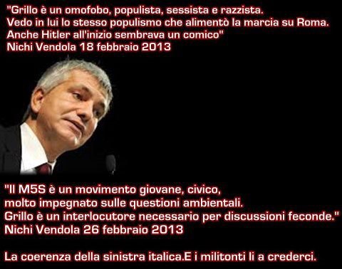 nichi vendola coerenza