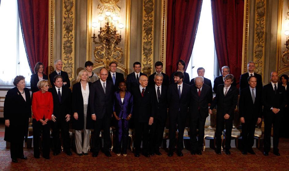Enrico Letta, Giorgio Napolitano