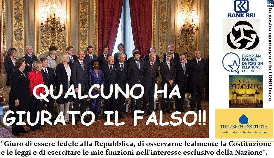 qualcuno ha giurato il falso