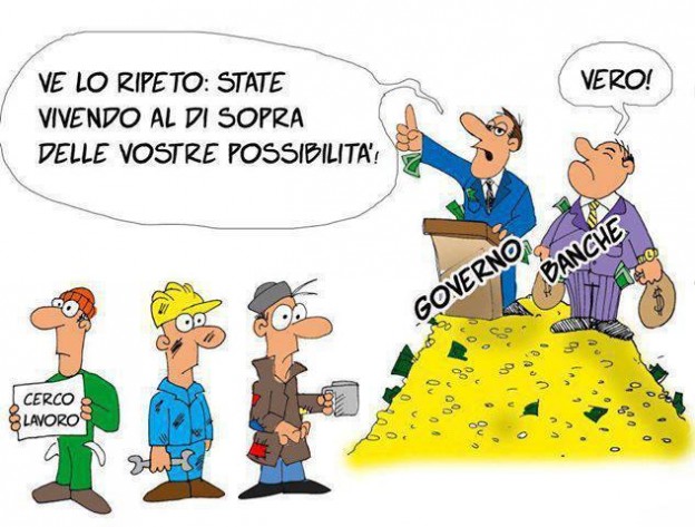 STATE VIVENDO AL DI SOPRA DELLE VOSTRE POSSIBILITA’