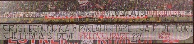 CRISI ECONOMICA E PARLAMENTARE… MA E’ DEI CORI CHE L’ITALIA SI DEVE PREOCCUPARE ??!