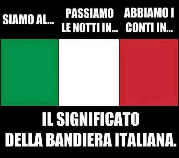 IL SIGNIFICATO DEI COLORI DELLA BANDIERA ITALIANA