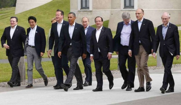 COMPLIMENTI SIGNOR LETTA!!! QUESTA E’ L’ULTIMA VOLTA DI UN PREMIER ITALIANO AL G8. L’ITALIA E’ STATA ESPULSA…