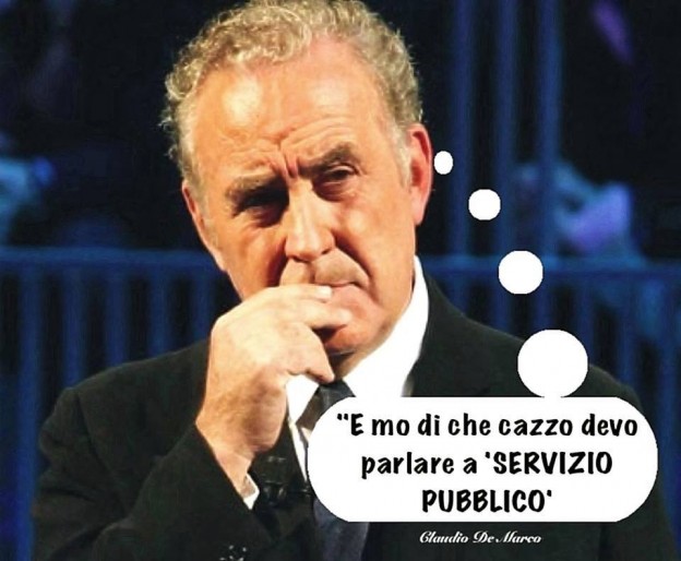 E MO CHE DEVO PARLARE A “SERVIZIO PUBBLICO”