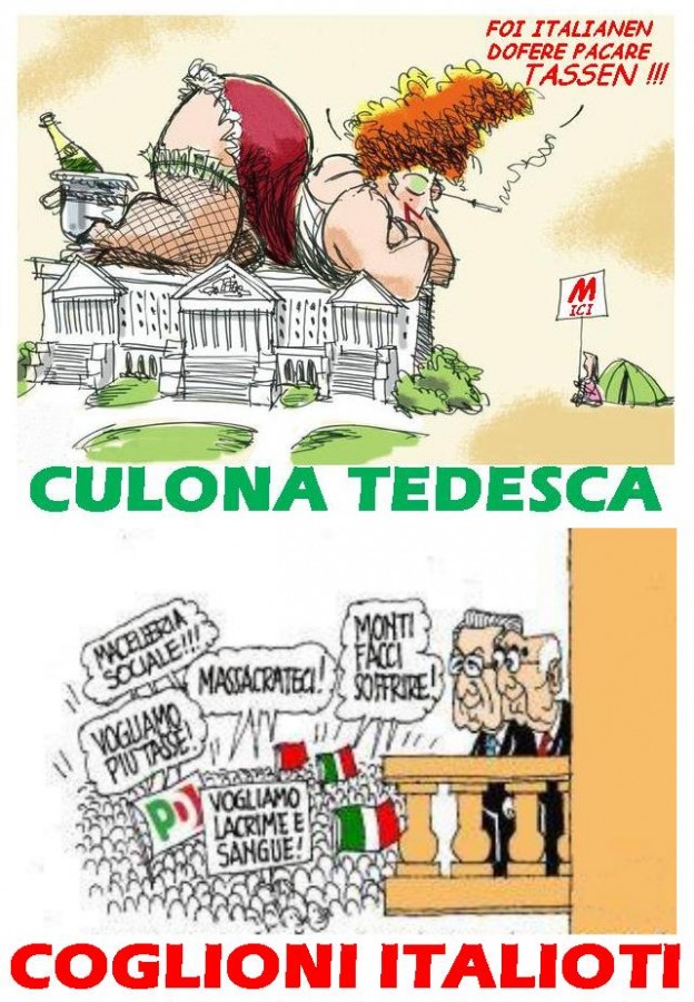 FOI ITALIANEN DOFERE PAGARE TASSEN!!!