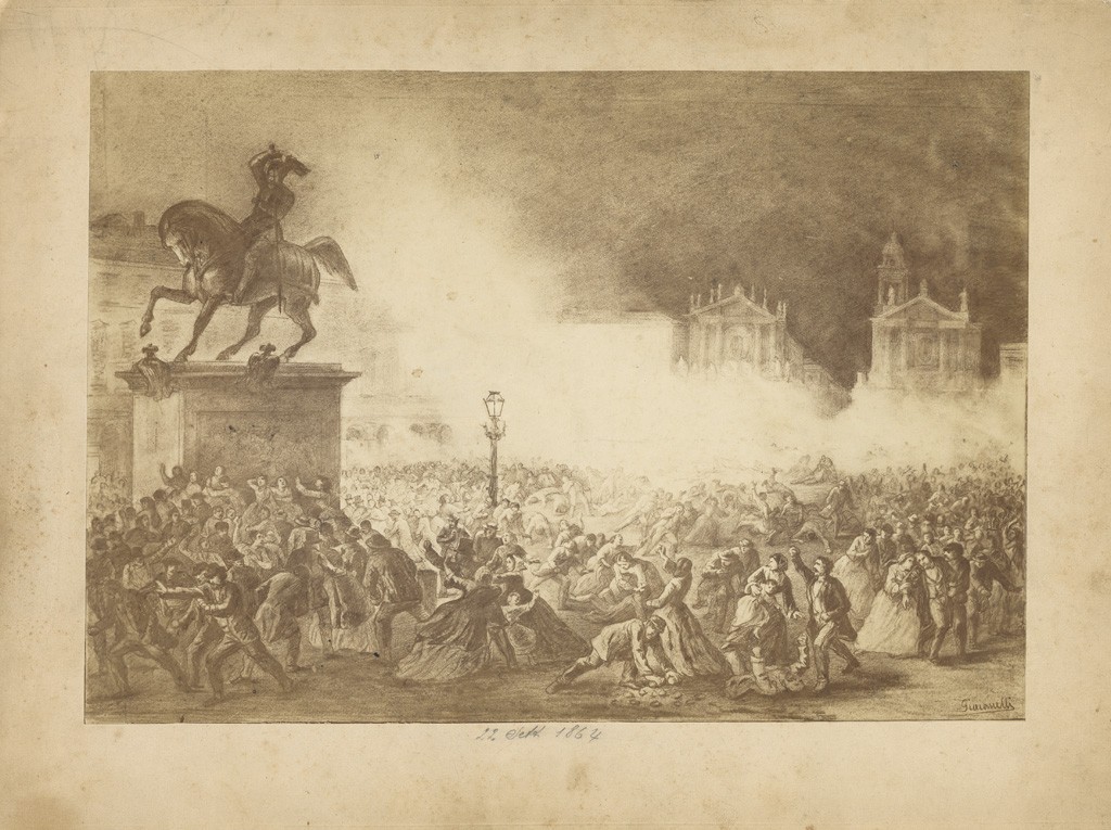 rivolta torino 22 settembre 1864