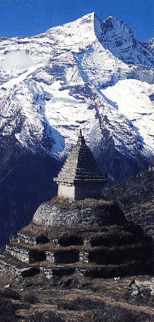Chorten a Syangboche