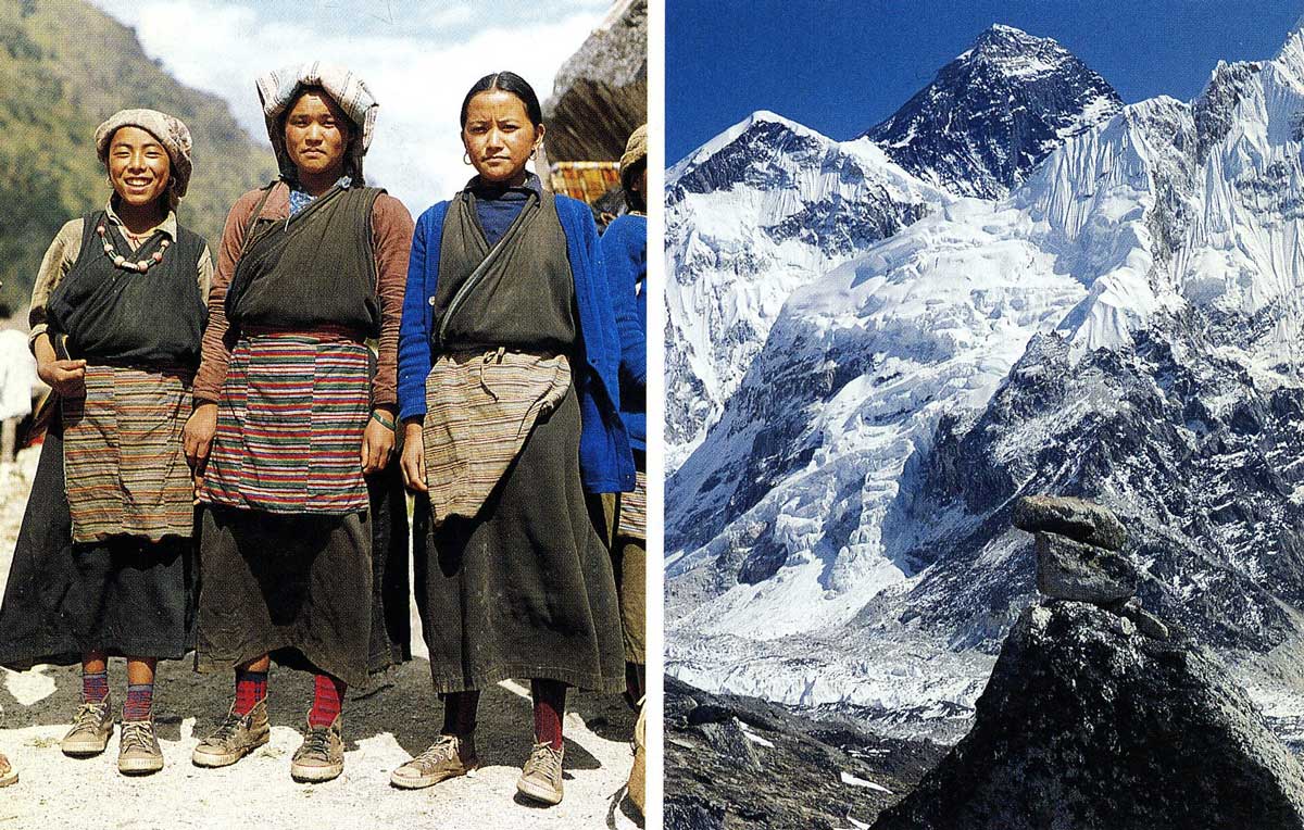portatrici sherpane everest chomolongma