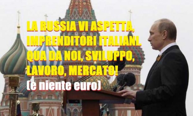LA RUSSIA DI PUTIN E’ LA NAZIONE IDEALE DOVE INVESTIRE E PRODURRE (DICE L’UNIVERSITA’ BOCCONI!) E’ BARICENTRO MONDIALE.