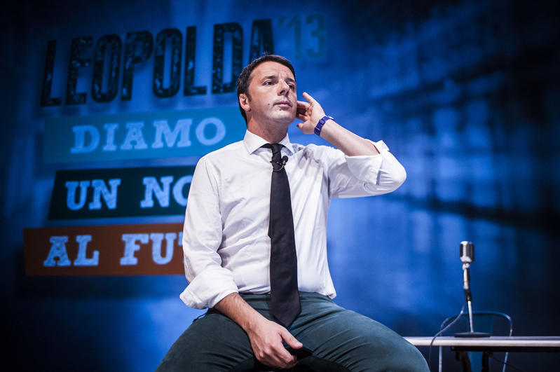 Matteo Renzi a Leopolda 13