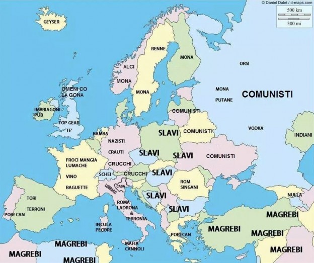 EUROPA VISTA DA UN VENETO
