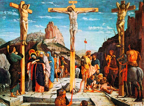 Il Calvario, di A. Mantegn