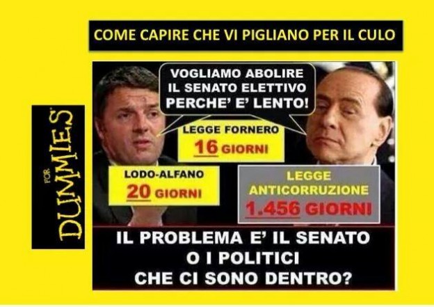 IL PROBLEMA E’ IL SENATO?