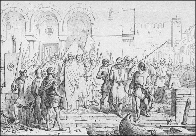 STORIA VENETA – 8: 750 – SI DEPONE Il DOGE GALLA. ACCECATO ED ESILIATO COME I SUOI AVVERSARI