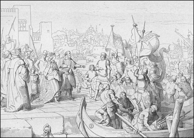 STORIA VENETA – 36:  1238  – LA VITTORIA DI GIOVANNI  MICHIELI. DOPO AVER BATTUTO I PERICOLOSI BULGARI