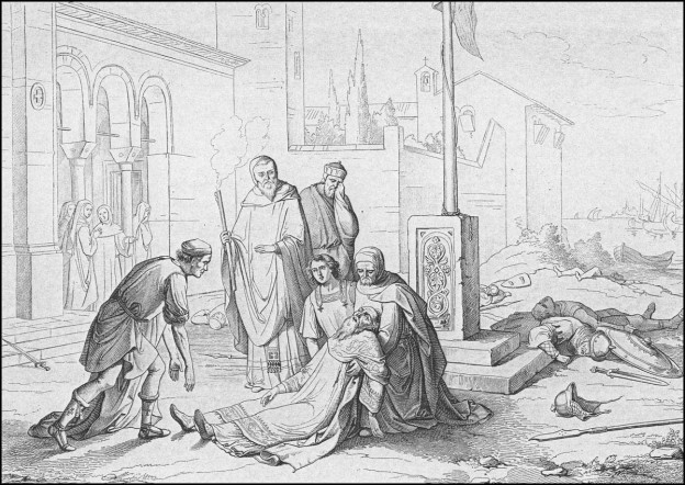 STORIA VENETA – 12:  864  – LA MORTE DEL DOGE TRADONICO. CADUTO IN UN AGGUATO TESOGLI DALLE FAZIONI