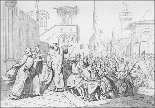 STORIA VENETA – 51: 1363 – LEONARDO DANDOLO AFFRONTA I RIVOLTOSI. LA RIVOLTA DEI VENEZIANI DI CANDIA.