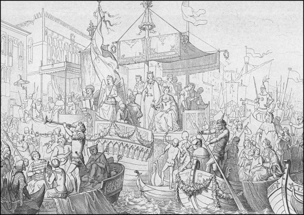 STORIA VENETA – 43: SECOLO XIII – LA GRANDE FESTA DELLE MARIE. UN’OCCASIONE PER LO SFARZO VENEZIANO