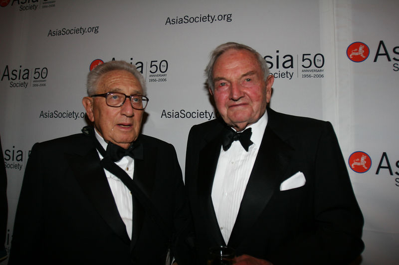 Henry Kissinger e David Rockefeller