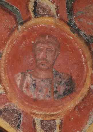 Cubicolo degli apostoli, ritratto di Andrea