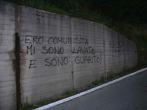 ero comunista mi sono lavato e sono guarito
