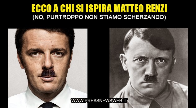 renzi-hitler