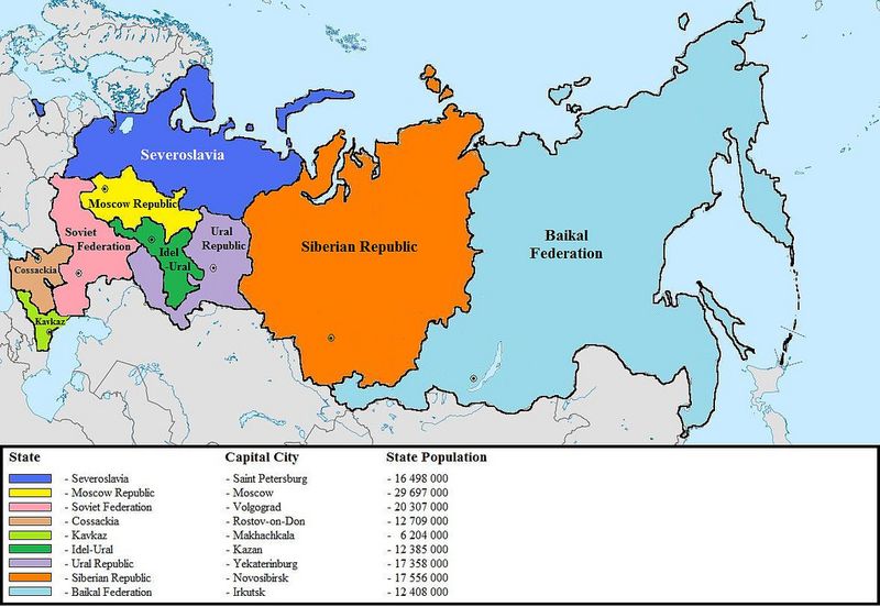 RUSSIA-REPUBBLICHE