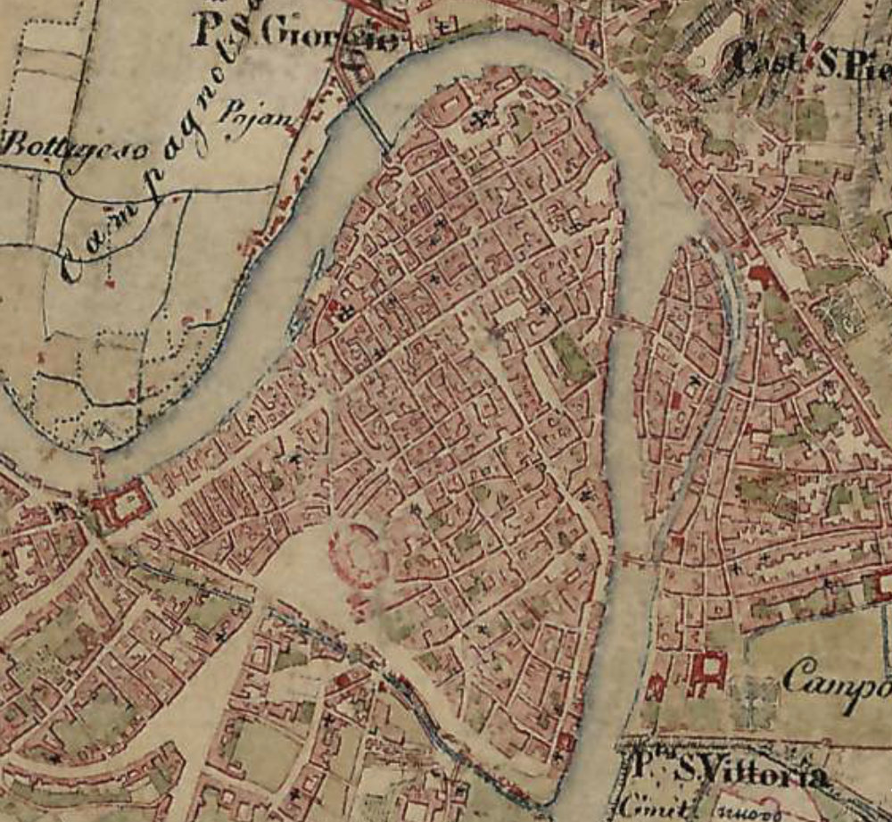 IL RETICOLO URBANO DI VERONA