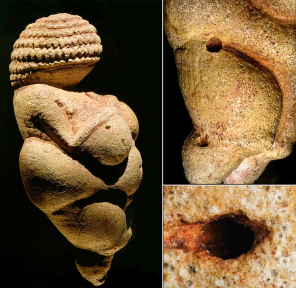 SVELATA LA PROVENIENZA DELLA PIETRA DELLA CELEBRE “VENERE” GRAVETTIANA DI WILLENDORF: E’ ITALIANA, DELLA LESSINIA!