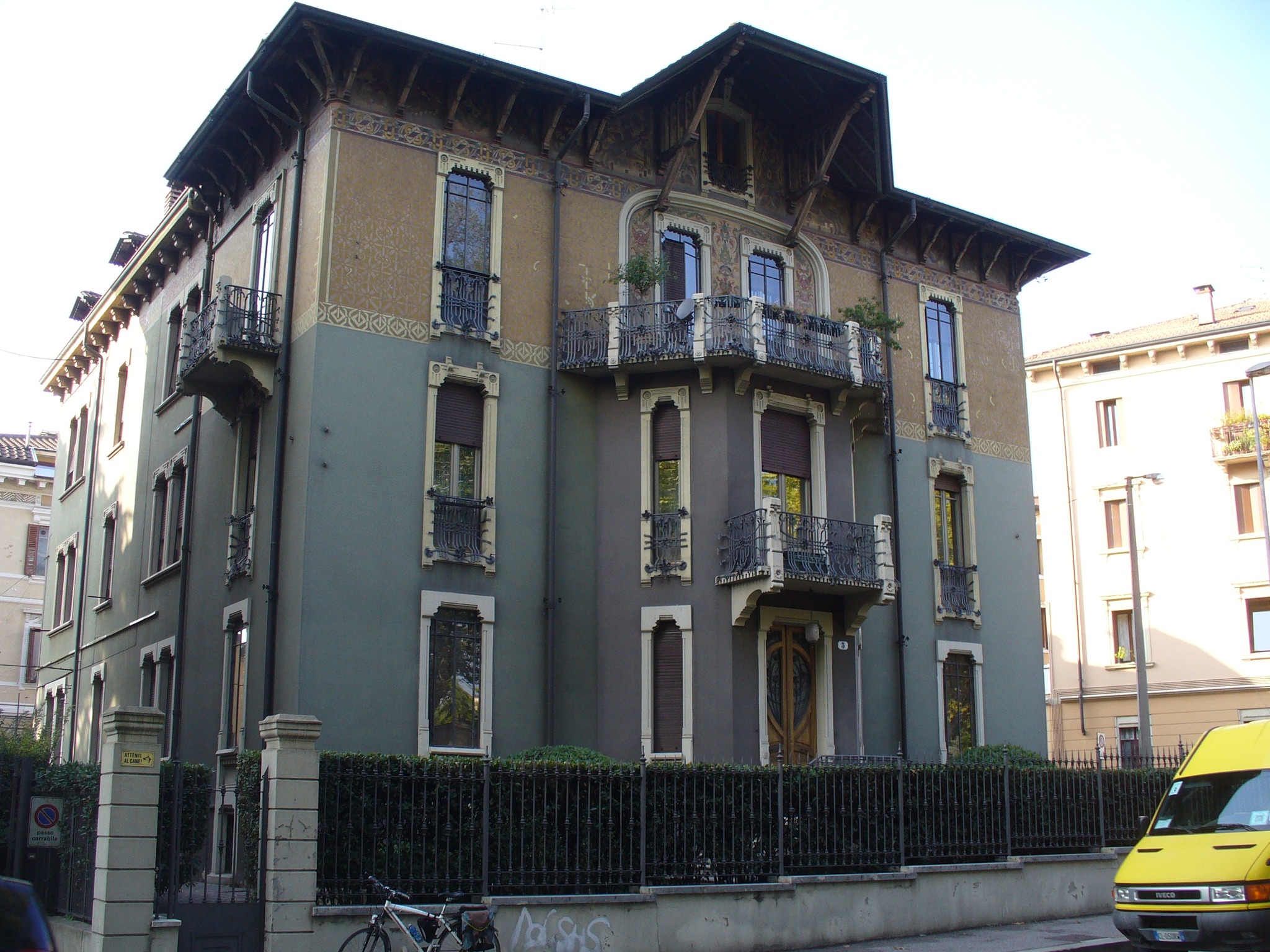 LA PRIMA VILLA LIBERTY COSTRUITA A VERONA