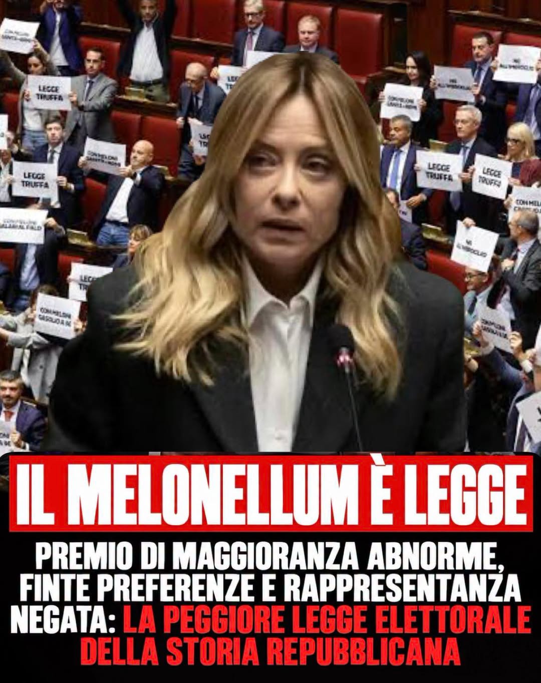 È UFFICIALE. IL MELONELLUM È LEGGE.